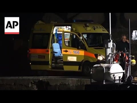 At least 18 migrants have been killed after inflatable boat capsizes south of Crete, officials say