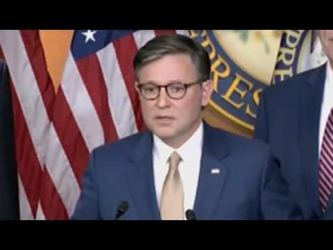 OMG: Trump hangs Mike Johnson OUT TO DRY | Another Day