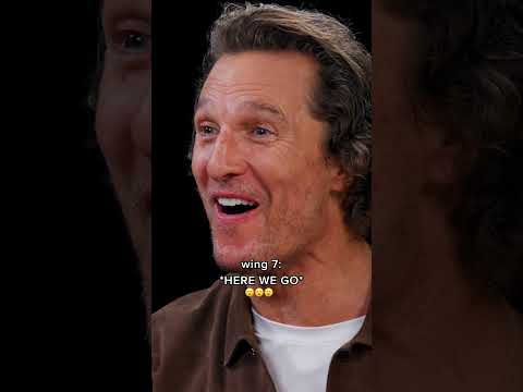 Matthew McConaughey's reaction to every wing on Hot Ones ๐ฅ