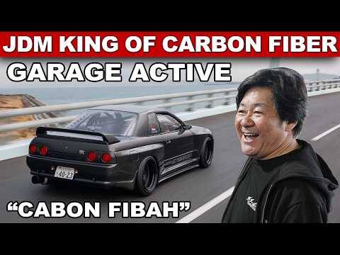 Japan’s Carbon Fiber & GT-R King Reveals his INSANE Shop and Collection | Capturing Car Culture