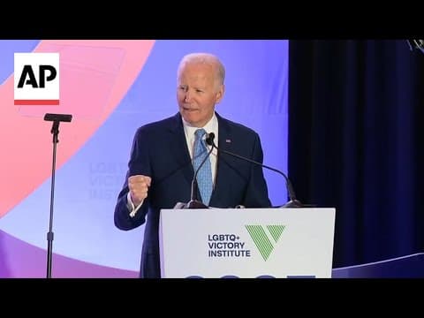 Biden says Trump is 'trying to distort and derail our fight for equality'