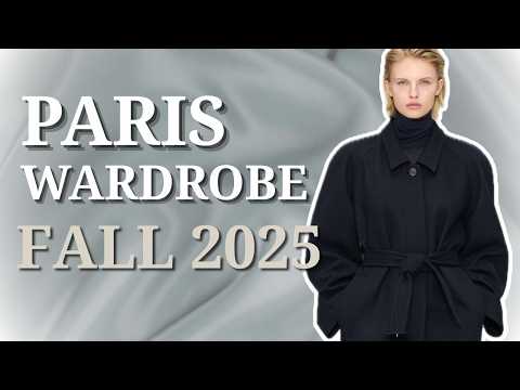 French Fall Wardrobe, Built From COS FALL 2025