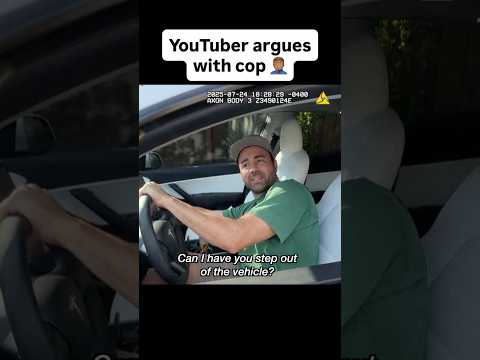 YouTuber Argues With Cop…