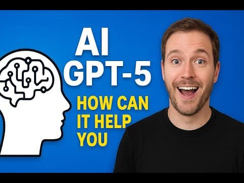 GPT 5 AI: HOW CAN IT HELP YOU?