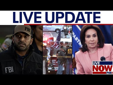 WATCH LIVE: Kash Patel, Jeanine Pirro update on National Guard shooting