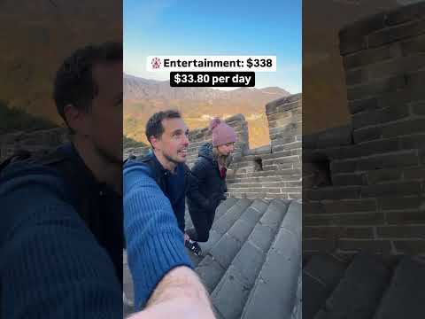 🇨🇳China travel budget #chinatravel #travelchina #travelcouple