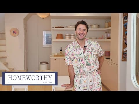 NYC APARTMENT TOUR | A Stylish 1,200 Sq Ft Chelsea Apartment with Bold Color and Personality