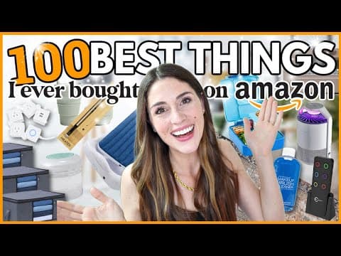 100 BEST THINGS YOU CAN BUY ON AMAZON RIGHT NOW 👀