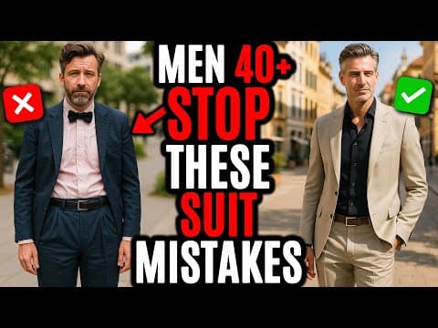 5-Suit System: Rotate Suit Colors All Year & Look Sharp at 40+