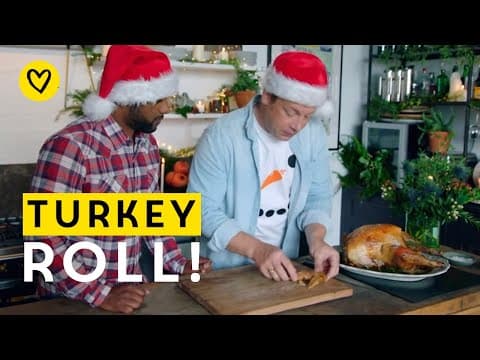 Turkey Roll With Gravy Dip | JLS JB Gill With Jamie Oliver