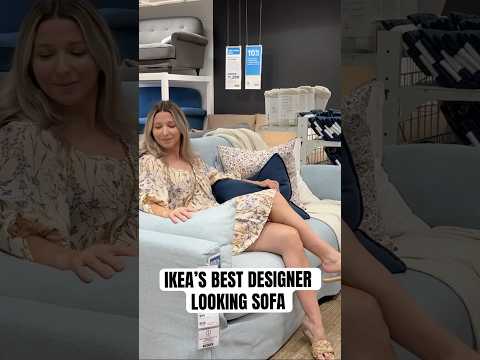 IKEA’S BEST DESIGNER DUPE SOFA | NEW IKEA 2025 #ikea