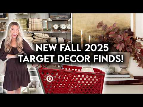 TARGET HOME DECOR SHOP WITH ME FALL 2025 | STYLING TIPS