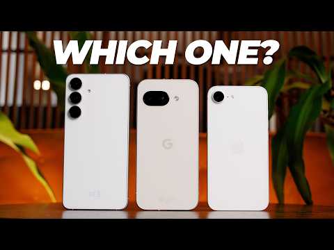 The BEST Midrange: Galaxy S25 FE vs Pixel 9a vs iPhone 16e!