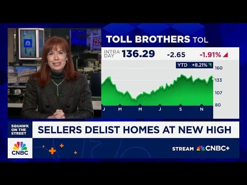 Sellers delist homes at a new high