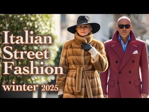 December 2025 Milan Street Fashion. Italy’s Most Stylish Winter Looks. Luxury Shopping Vlog