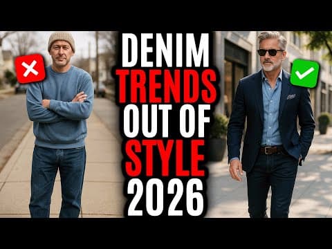 Outdated Jean Trends in 2026 For Men 40+