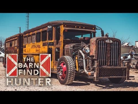 K-Code Mustang, a rat rod bus, and a whole lot more | Barn Find Hunter - Ep. 40