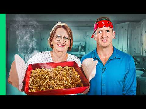 Harshly Judging My Mom's Cooking!!