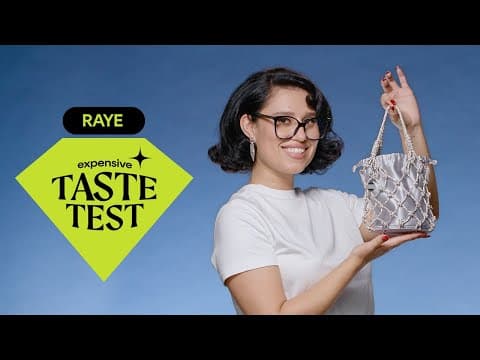 RAYE Can Tell When a Handbag Is Giving Luxury | Expensive Taste Test | Cosmopolitan