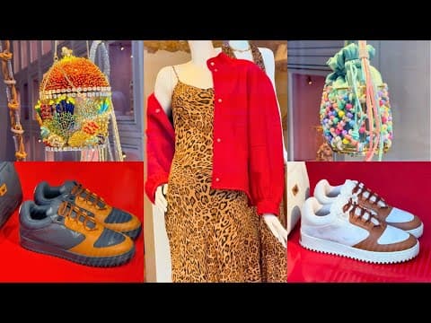 Milano Shopping 🛍️ | Luxury Store Windows & Fashion Displays | Giorgio Armani, Bags & Shoes 🇮🇹