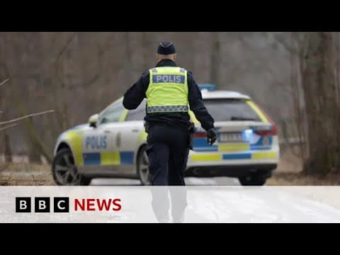 Swedish police give update on school shooting where 10 killed | BBC News