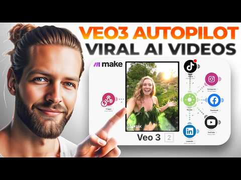 Google Veo 3 + make.com = Viral AI Videos on Autopilot (FREE Blueprints Inside 🚀)