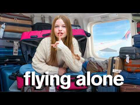 I SNUCK OUT To Fly Across The Country Alone