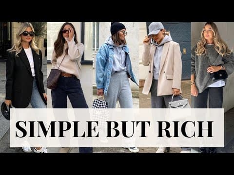 Simple but Rich: Elegant Fall Outfits for Women Over 60 | 2025 Chic Basics