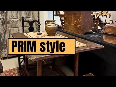 How To Start Primitive Decorating At Home For Free