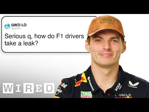 Max Verstappen Answers F1 Driver Questions | Tech Support | WIRED