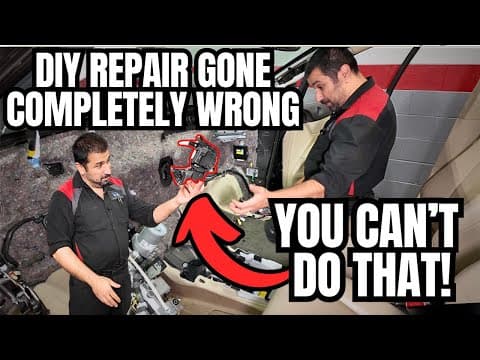 Fixing a DIY Repair Gone Completely Wrong | An Important Lesson