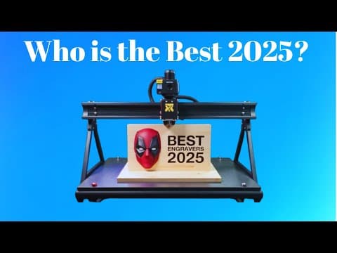 Five High-Performance Laser Engraving Machines for 2025 You Can Buy Now