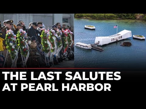 Pearl Harbor 84th Anniversary LIVE: Thousands Return to the Waters Where America Entered WWII | News