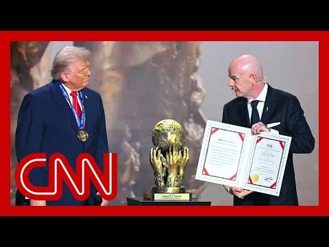 Trump wins new FIFA peace prize