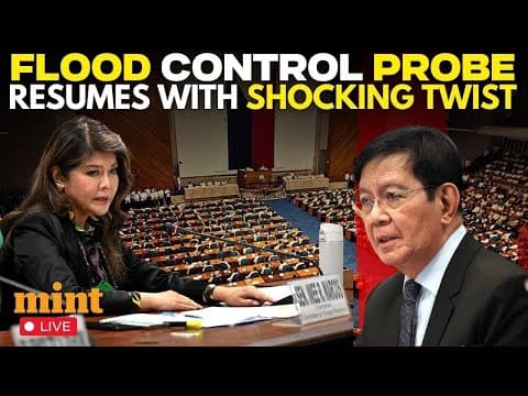 Philippines Senate LIVE | Blue Ribbon Committee | Lacson | Flood Control Scam Probe | VIP Witness