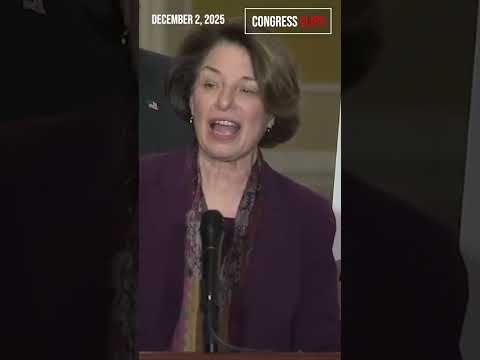 “This Is a Donald Trump–Created Crisis”: Klobuchar Rips GOP on Health Care Inaction