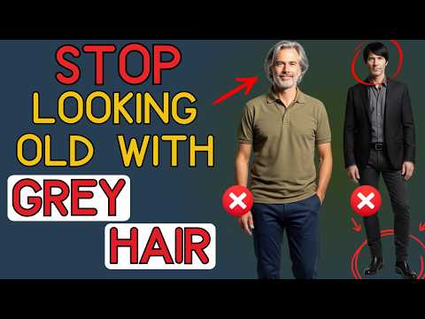 Most Men With Grey Hair Age Themselves in Casual Wear— Don’t Be One of Them | 40+ Men's Fashion