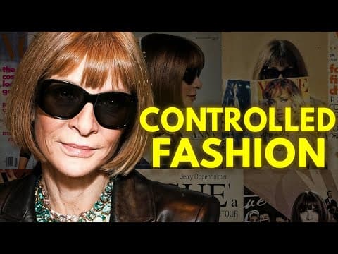 How One Woman Ruled The Supermodel Era - Anna Wintour