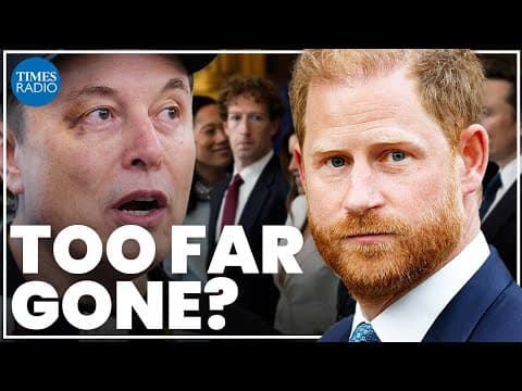 Prince Harry takes aim at ‘tech oligarchs’: but is it too late?