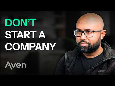 The $2.2B Founder's First Advice | Sadi Khan, Aven