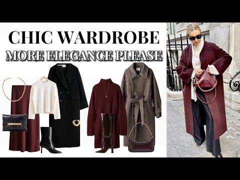 WEAR these LOOKS to make your FALL and WINTER style instantly more REFINED!