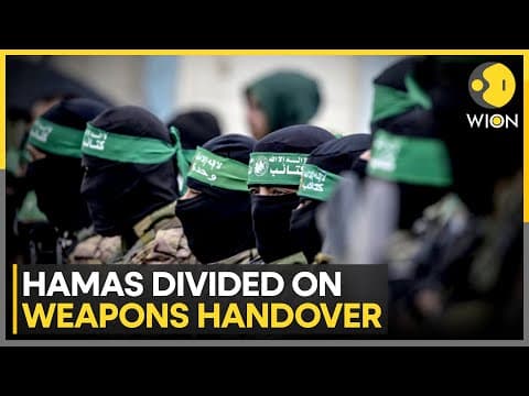 Khalil Al-Hayya Open To Disarming, Khaled Mashaal Refuses | WION News