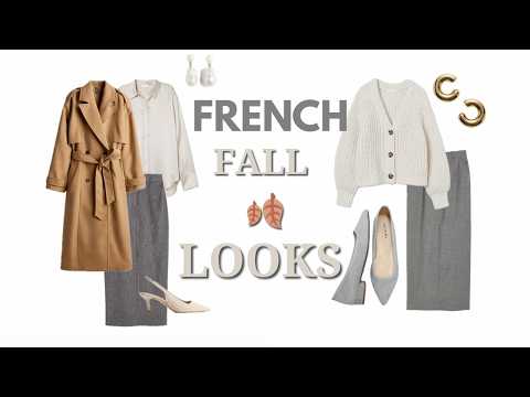 60+ FRENCH FALL LOOKS | October & November