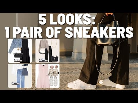 Styling White Sneakers for Everyday | What I Wear on Repeat