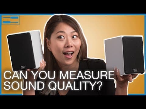 How Good are Your Speakers? Measuring Sound Quality