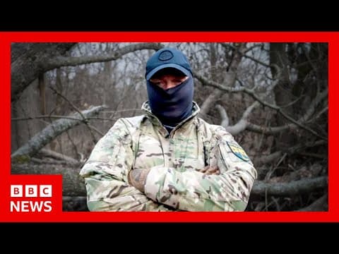 Troops in eastern Ukraine speak to the BBC | BBC News