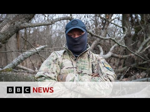 Troops in eastern Ukraine speak to the BBC | BBC News