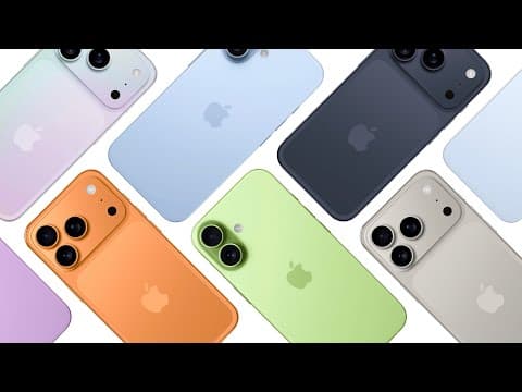 iPhone 17: All The Colors