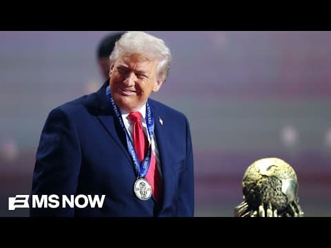 ‘Corruption wrapped in confetti’: Analyst tears into Trump’s FIFA award