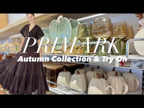 PRIMARK Autumn New Collection & Try On 🤎